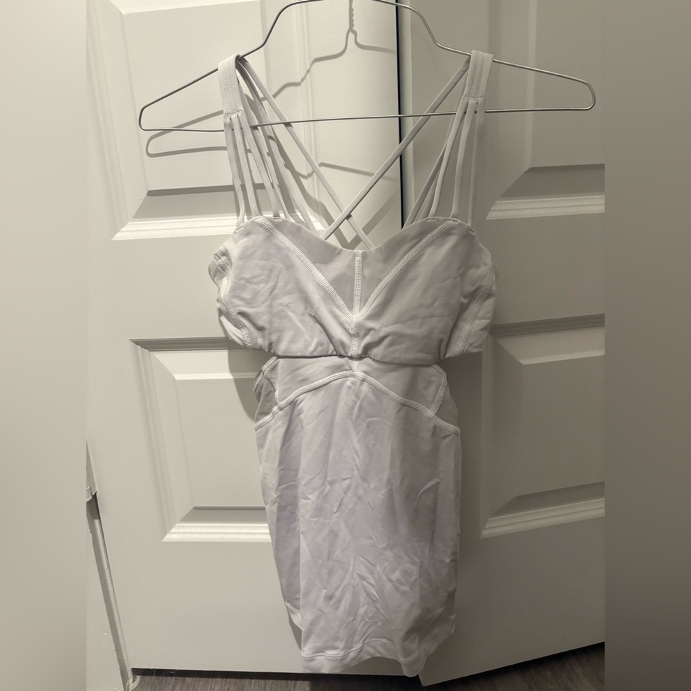 lululemon athletica White Strappy Tank Top